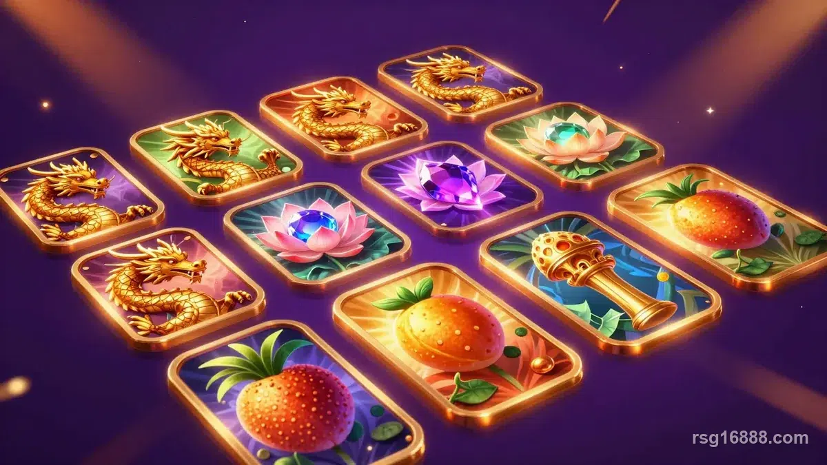 รวมเกมสล็อตค่าย RSG ธีมม่วงทอง